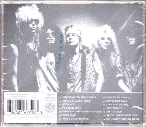 Guns N' Roses - Greatest Hits CD