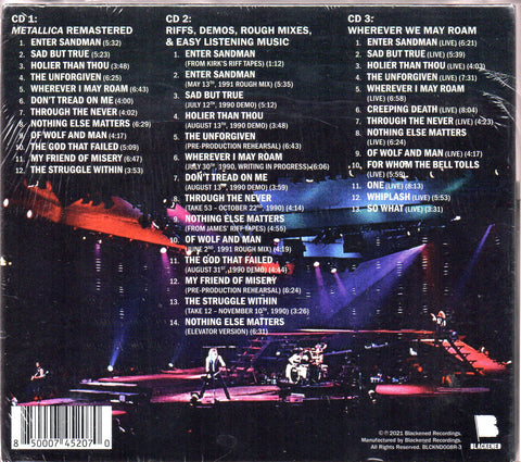 Metallica - Self Titled (Digipak Expanded Edition) 3CD