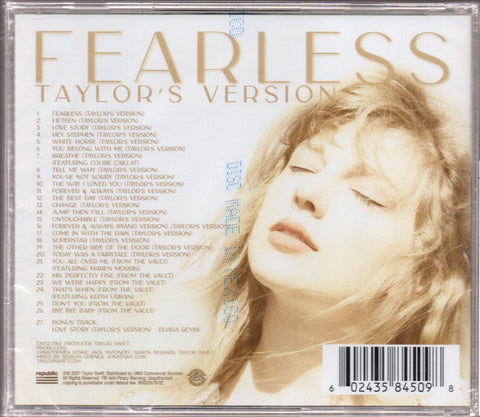 Taylor Swift - Fearless (Taylor's Version) 2CD