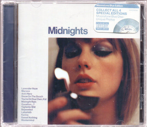 Taylor Swift - Midnights (Moonstone Blue Edition) CD