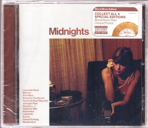 Taylor Swift - Midnights (Blood Moon Edition) CD