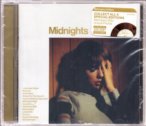 Taylor Swift - Midnights (Mahogany Edition) CD