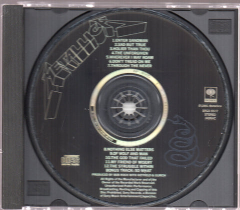 Metallica - Self Titled CD