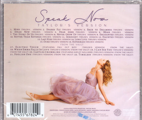 Taylor Swift - Speak Now (Taylor's Version) 2CD