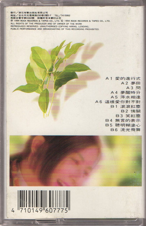 Sarah Chen Shu Hua / 陳淑樺 - 愛的進行式 (卡帶/Cassette)