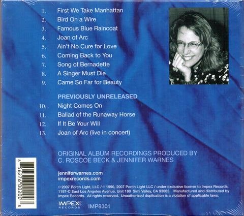 Jennifer Warnes - Famous Blue Raincoat (The Songs Of Leonard Cohen) (24K Gold CD) CD