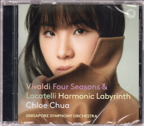 Chloe Chua / 蔡珂宜 , Singapore Symphony Orchestra - Vivaldi Four Seasons & Locatelli Harmonic Labyrinth CD