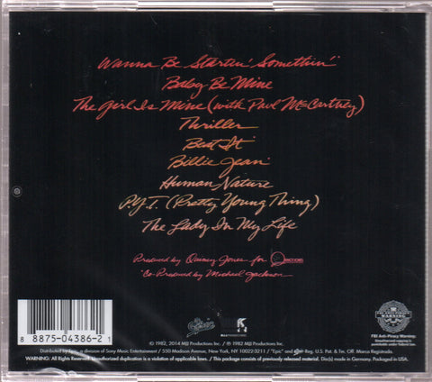 Michael Jackson - Thriller CD