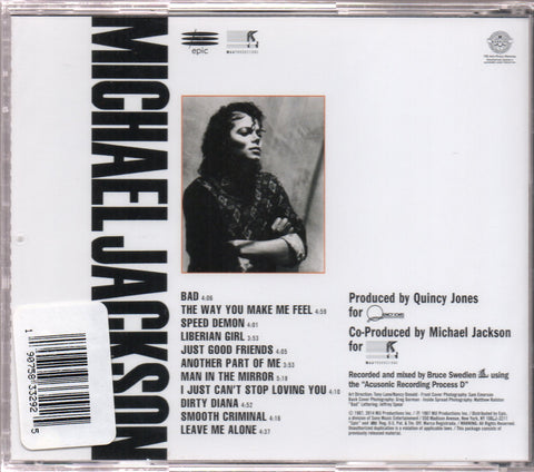 Michael Jackson - Bad CD