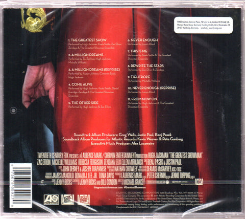 OST - The Greatest Showman CD