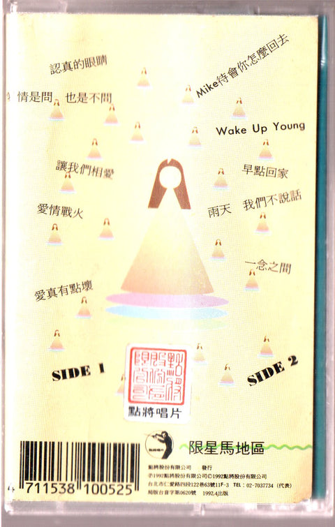 [Pre-owned] Stella Zhang Qing Fang / 張清芳 - 認真的眼睛 (卡帶/Cassette)