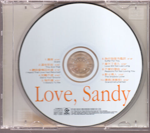 [Pre-owned] Sandy Lam Yi Lian / 林憶蓮 - Love, Sandy CD