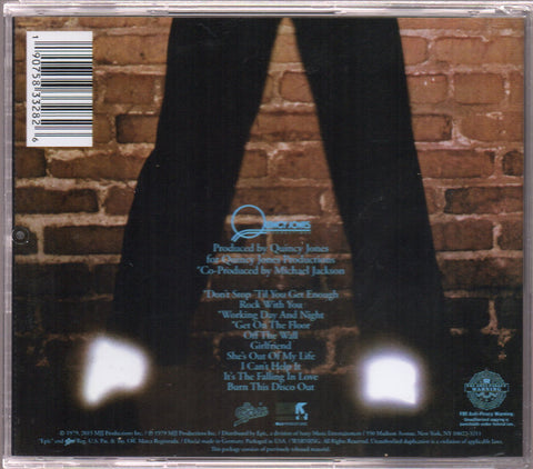 Michael Jackson - Off The Wall CD