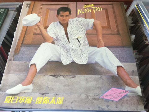 Alan Tam / 譚詠麟 - 夏日寒風 / 愛你太深 Vinyl Single