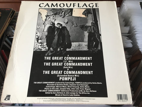 Camouflage - The Great Commandment 12" Vinyl Single