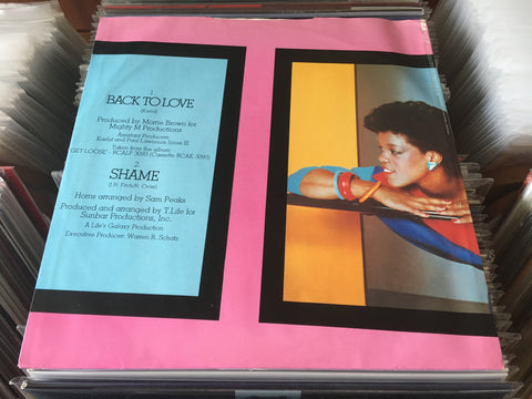 Evelyn King ‎– Back To Love / Shame 12" Vinyl