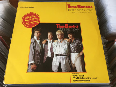 Time Bandits ‎– Endless Road (High Energy Dance Mix) Vinyl