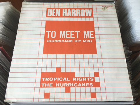 Den Harrow / The Hurricanes ‎– To Meet Me (Hurricane Hit Mix) / Tropical Nights 12" Vinyl