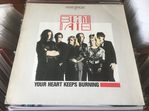 Blind Date ‎– Your Heart Keeps Burning 12" Maxi-Single Vinyl
