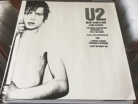 U2 ‎– New Year's Day (Long Version) 12" Vinyl Maxi-Single