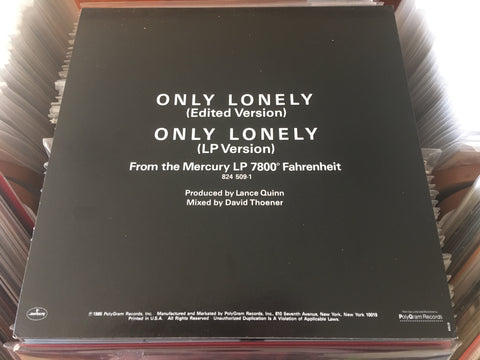 Bon Jovi - Only Lonely 12" Promo Single Vinyl