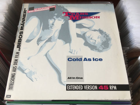 Transmission - Cold As Ice 12" Vinyl Maxi-Single