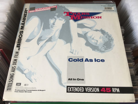 Transmission - Cold As Ice 12" Vinyl Maxi-Single