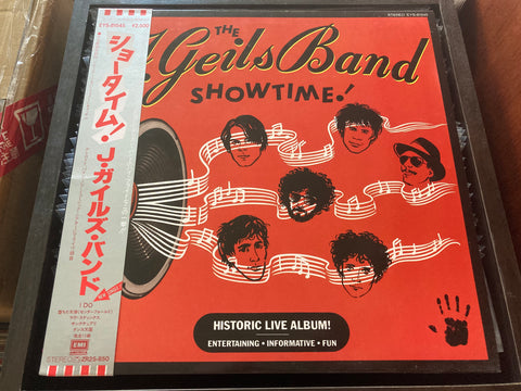 The J. Geils Band - Showtime! Vinyl LP
