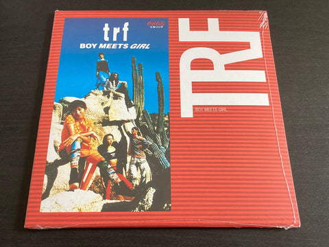 TRF - Boy Meets Girl / Overnight Sensation ～時代はあなたに委ねてる～ 7" Vinyl EP