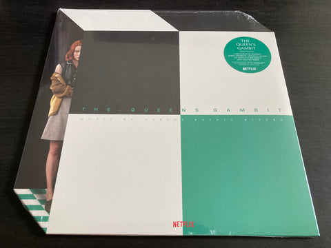 The Queen's Gambit Vinyl LP (Green and White Split)