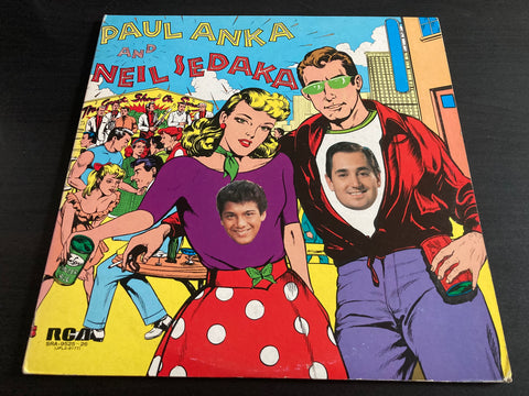 Paul Anka & Neil Sedaka - The Great Hits of Paul Anka and Neil Sedaka Vinyl LP