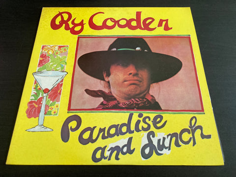 Ry Cooder - Paradise And Lunch Vinyl LP