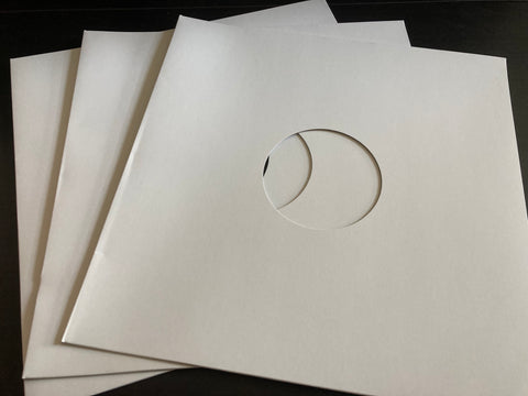 12" Generic Vinyl Cover with hole (White)