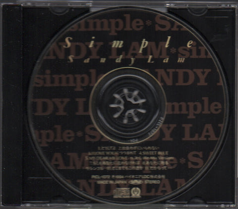 Sandy Lam Yi Lian / 林憶蓮 - Simple CD