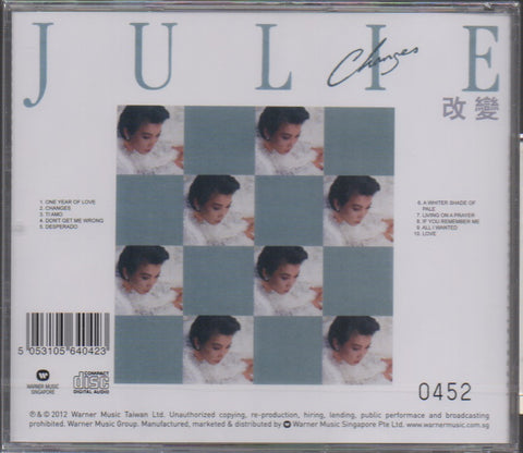 Julie Su Rui / 蘇芮 - Changes CD
