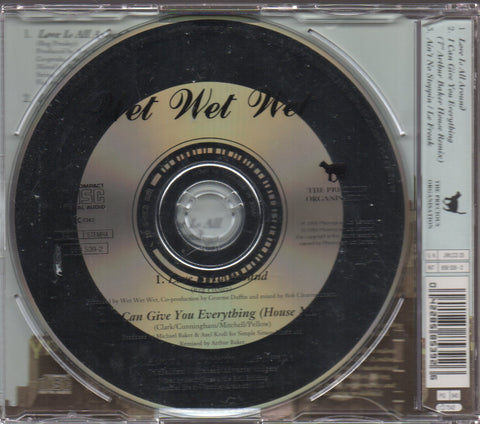 Wet Wet Wet - Love Is All Around Single CD
