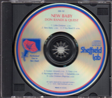 Sheffield Lab - NEW BABY Don Randi & Quest CD