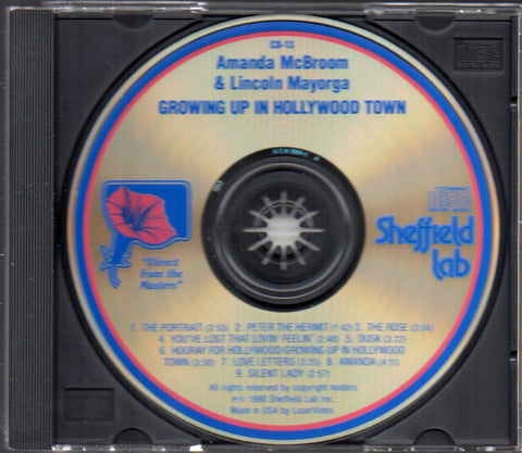 Sheffield Lab - Growing Up In Hollywood Town AMANDA McBROOM & LINCOLN MAYORGA CD