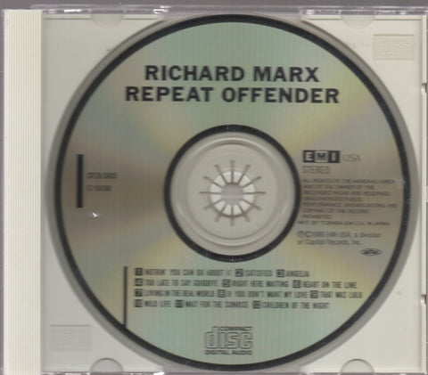 Richard Marx - Repeat Offender CD