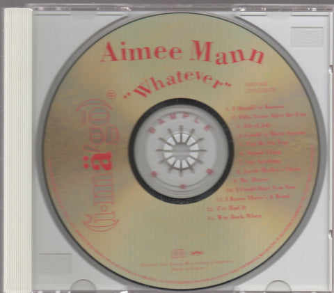 Aimee Mann - Whatever Sample CD