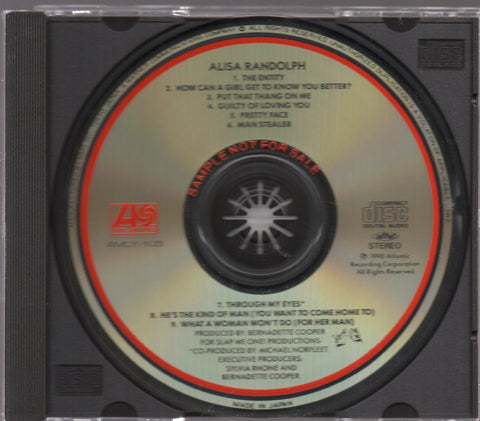 Alisa Randolph - Alisa Randolph Sample CD