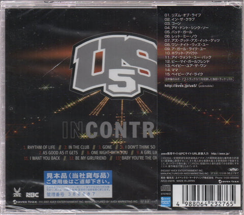 US 5 - In Control CD