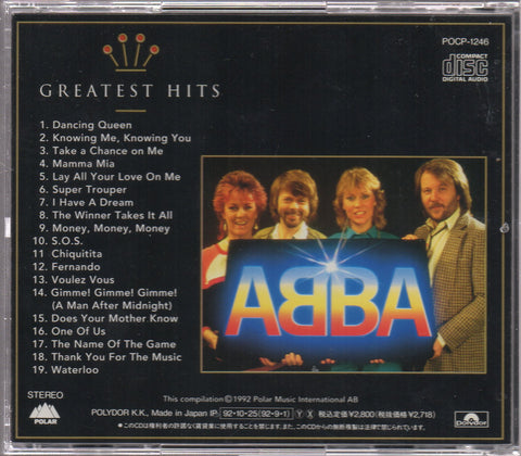 ABBA - Gold Greatest Hits CD