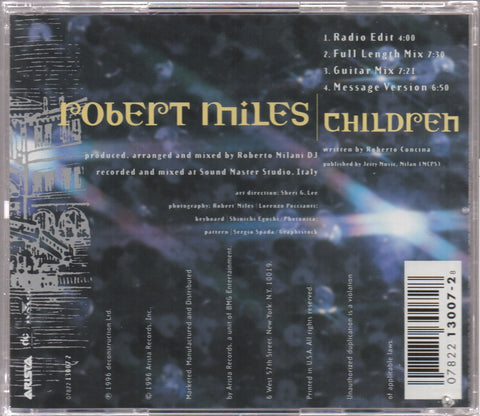 Robert Miles - Children Single CD