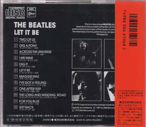 The Beatles - Let It Be CD