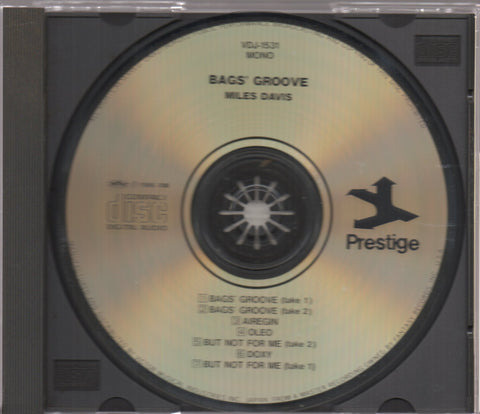 Miles Davis - Bags Groove CD