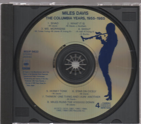 [Pre-owned] Miles Davis - The Columbia Years 1955-1985 4CD (Out Of Print) (Graded:EX/VG)