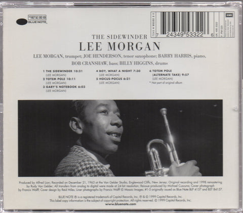 Lee Morgan - The Sidewinder CD