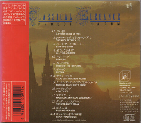 Procol Harum - Classical Elegance CD
