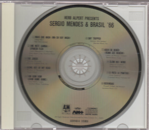 Herb Alpert Presents Sérgio Mendes & Brasil '66 - Self Titled CD